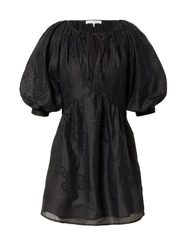 FRAME FRAME Haljina 'EYELET'  crna
