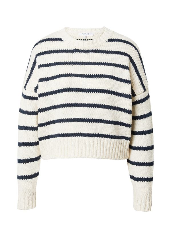 FRAME FRAME Pulover  mornarsko plava / bijela