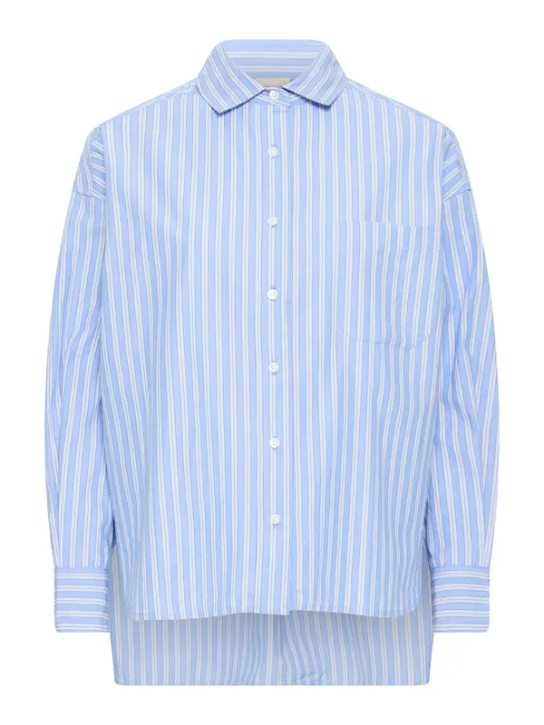 Fransa Fransa Bluza 'FRRICKY'  svijetloplava / crna / bijela