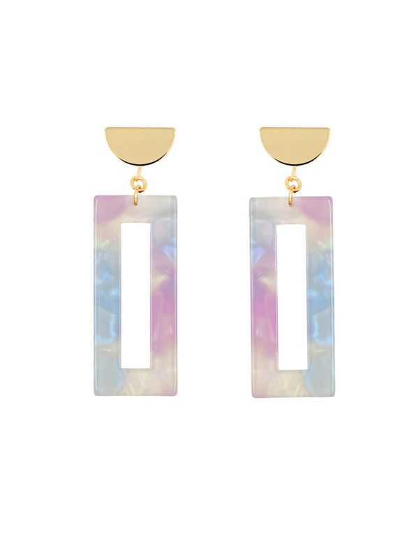 Fräulein Wunder Fräulein Wunder Naušnice 'Akane'  zlatna / miks boja