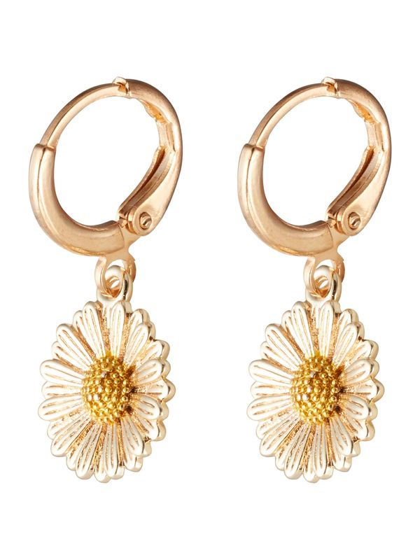 Fräulein Wunder Fräulein Wunder Naušnice 'Flower'  zlatna