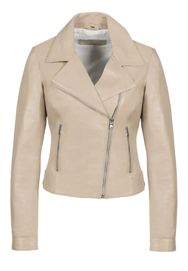 FREAKY NATION FREAKY NATION Prijelazna jakna ' Bikerjacket '  bež