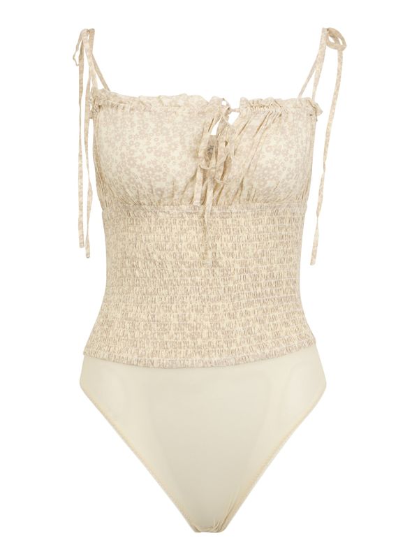 Free People Free People Bodi majica  bež / puder roza