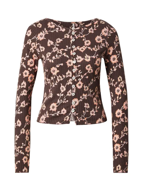 Free People Free People Majica 'TILLY'  bež / smeđa