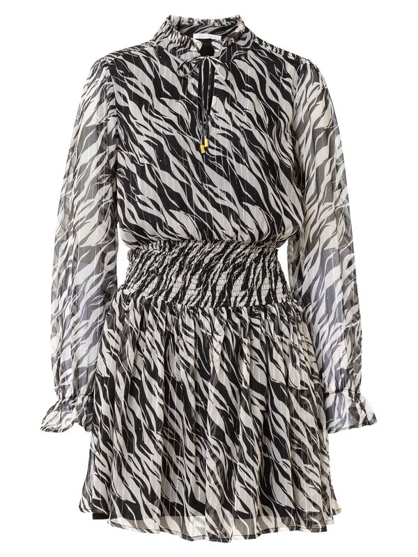 Freebird Freebird Haljina 'Friday'  crna / bijela