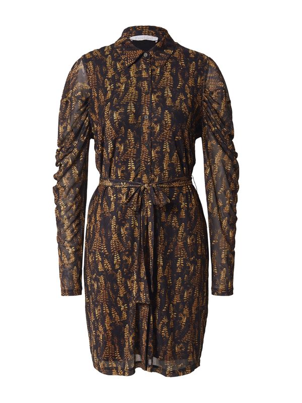 Freebird Freebird Košulja haljina 'Shiloh'  smeđa / senf / crna