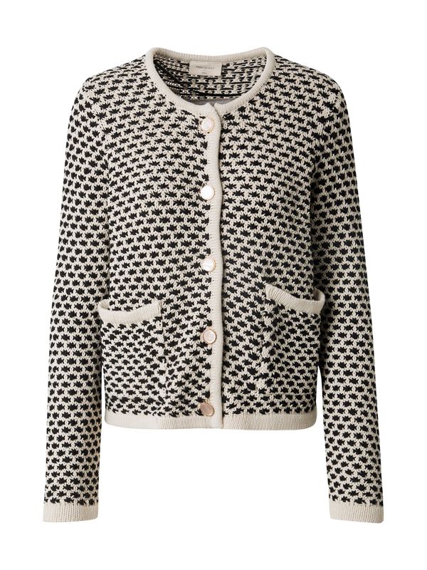 Freequent Freequent Kardigan 'COTLA'  bež / crna