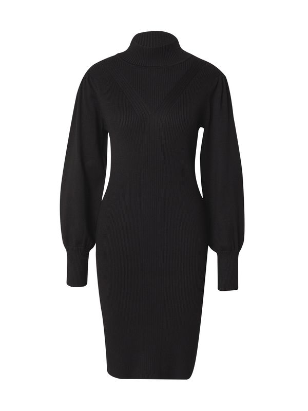 Freequent Freequent Pletena haljina 'TORFI'  crna