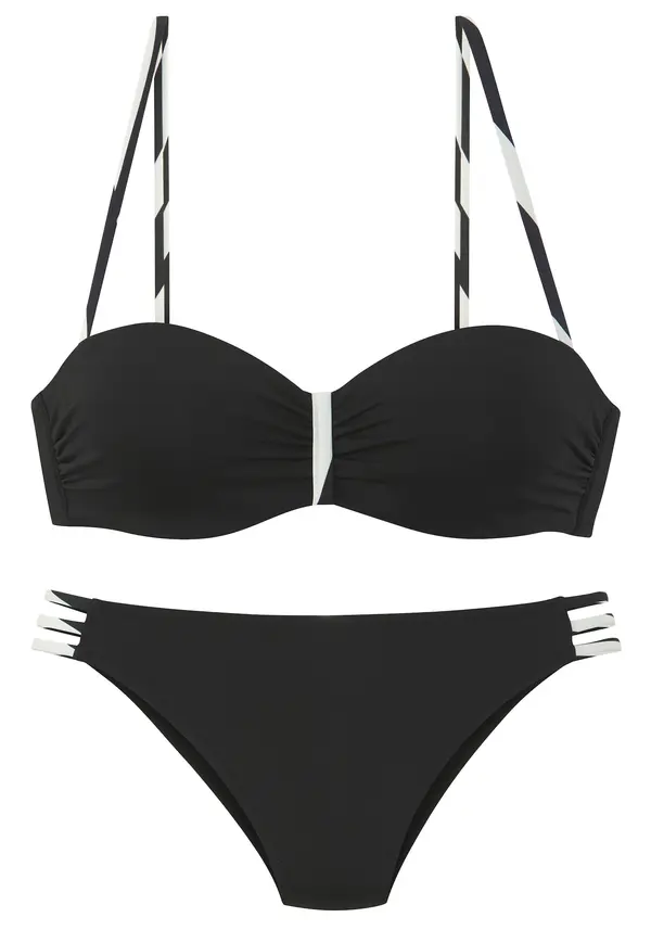 FRENCH CONNECTION FRENCH CONNECTION Bikini  crna / bijela
