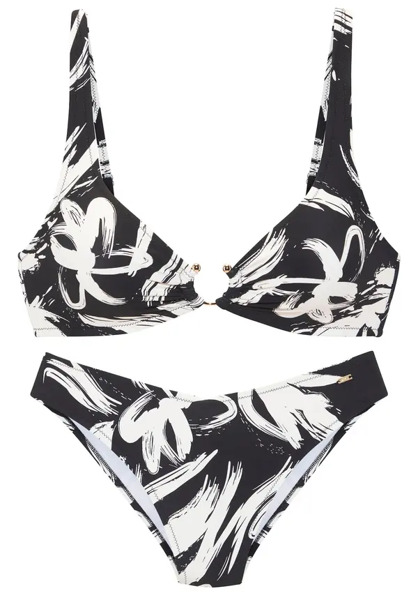 FRENCH CONNECTION FRENCH CONNECTION Bikini  crna / bijela