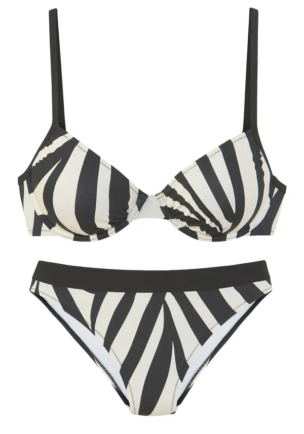 FRENCH CONNECTION FRENCH CONNECTION Bikini  crna / bijela