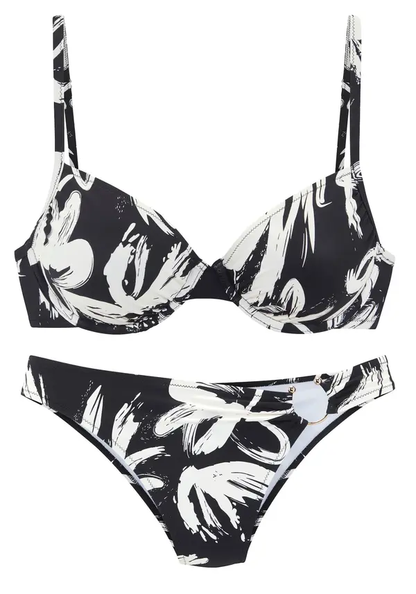 FRENCH CONNECTION FRENCH CONNECTION Bikini  crna / bijela