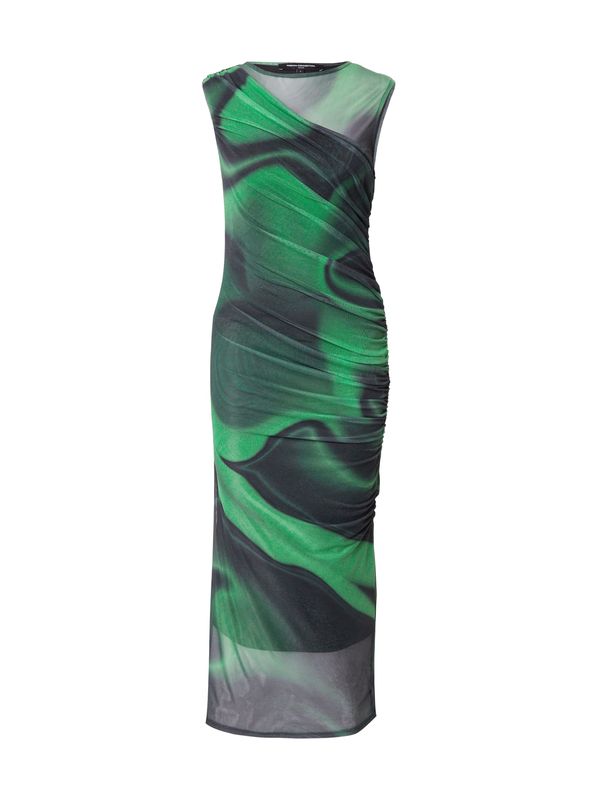 FRENCH CONNECTION FRENCH CONNECTION Haljina 'TARISSA'  zelena / limeta / tamno zelena