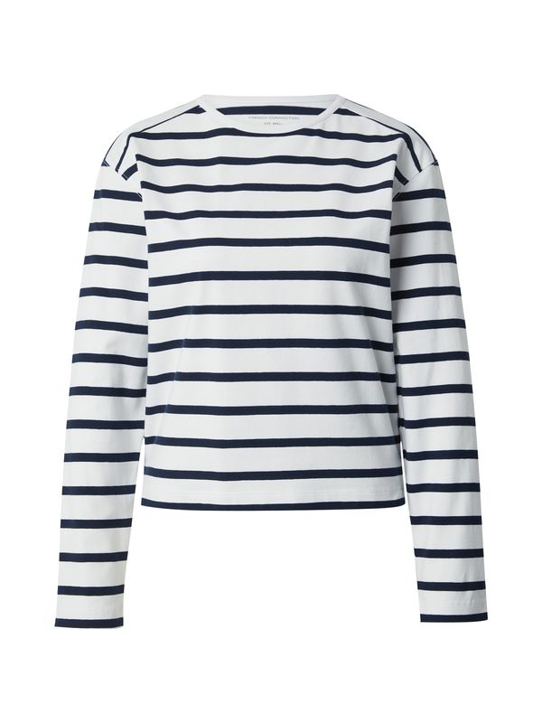 FRENCH CONNECTION FRENCH CONNECTION Majica 'RALLIE'  morsko plava / bijela