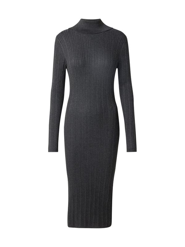 FRENCH CONNECTION FRENCH CONNECTION Pletena haljina 'NIA MARI'  antracit siva