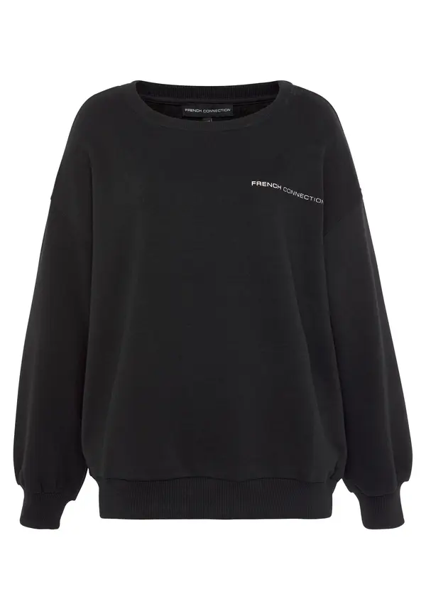 FRENCH CONNECTION FRENCH CONNECTION Sweater majica  crna / bijela