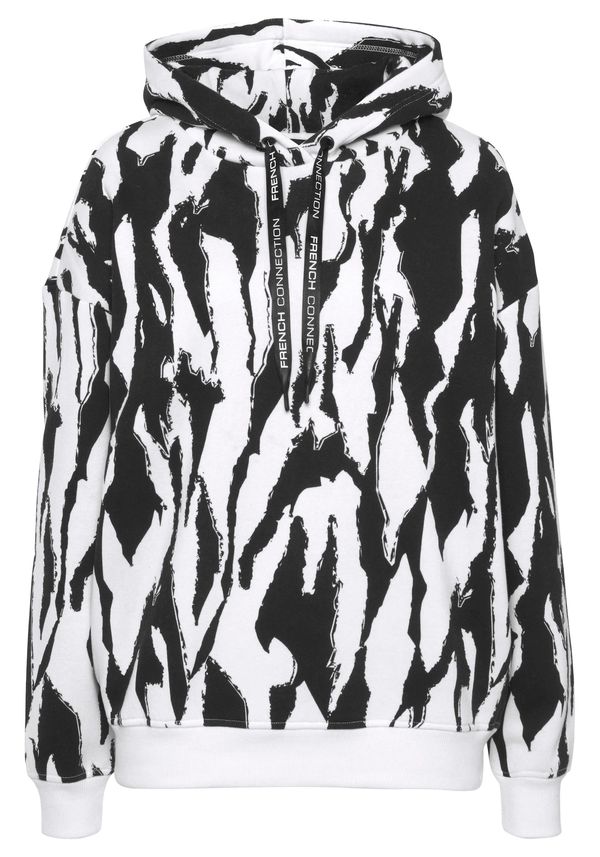 FRENCH CONNECTION FRENCH CONNECTION Sweater majica  crna / bijela