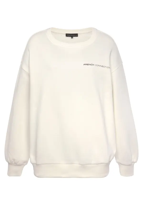FRENCH CONNECTION FRENCH CONNECTION Sweater majica  crna / prljavo bijela