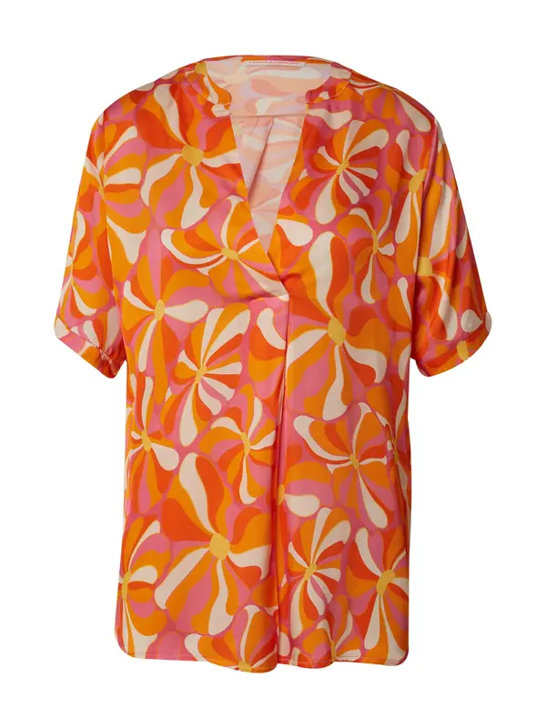Frieda & Freddies NY Frieda & Freddies NY Bluza  bež / narančasta / crvena
