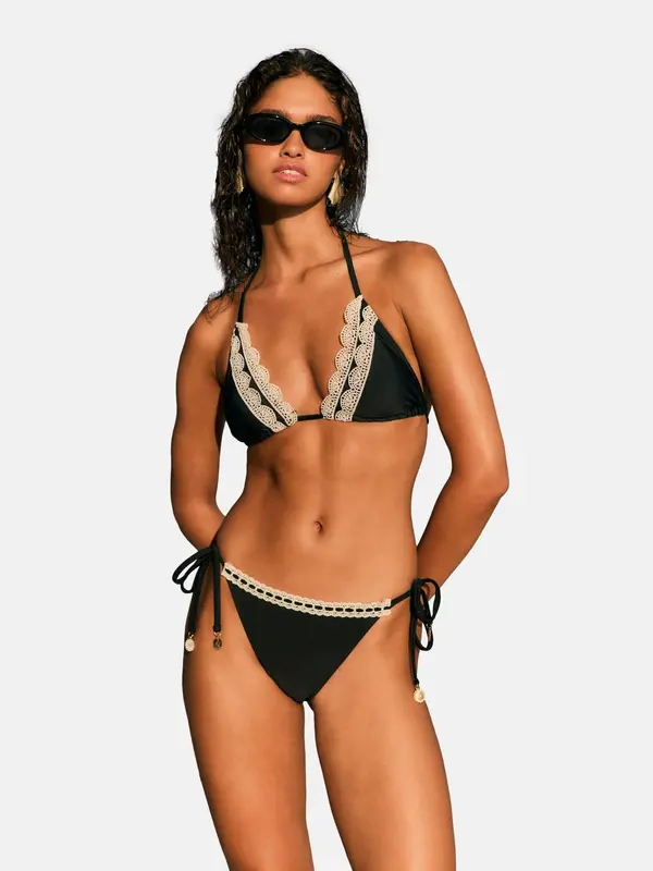 Friends Like These Friends Like These Bikini  boja pijeska / crna