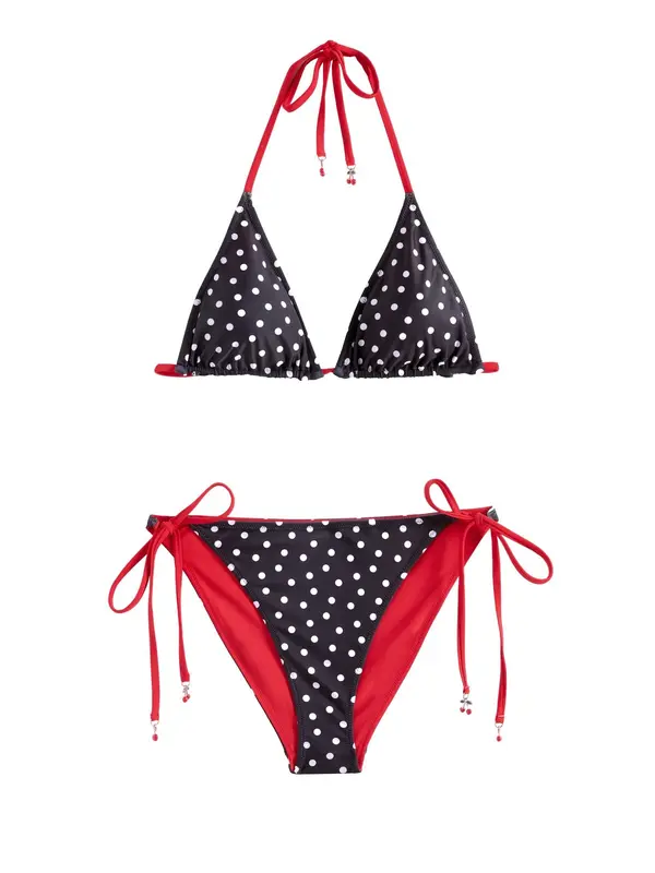 Friends Like These Friends Like These Bikini  crvena / crna / bijela