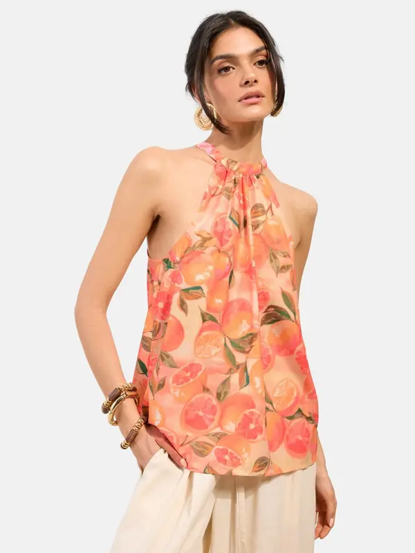 Friends Like These Friends Like These Bluza  boja pijeska / zelena / marelica