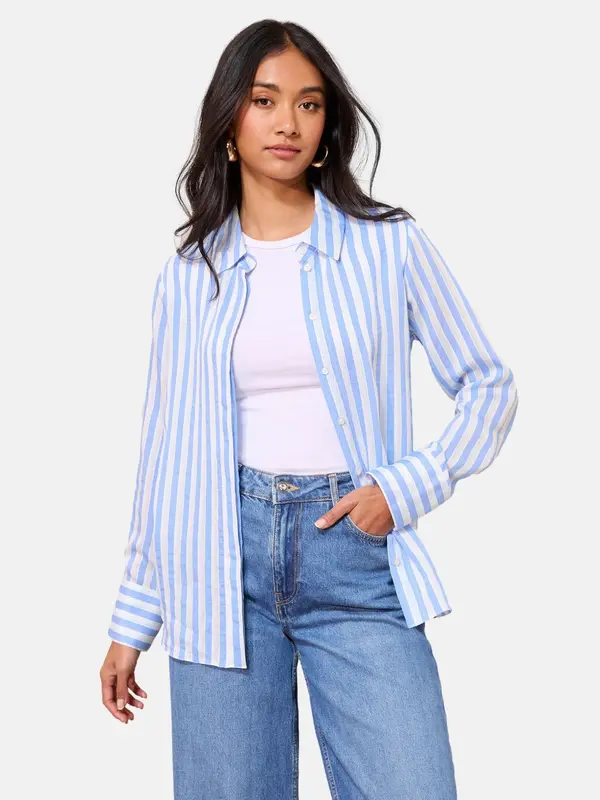Friends Like These Friends Like These Bluza  svijetloplava / bijela