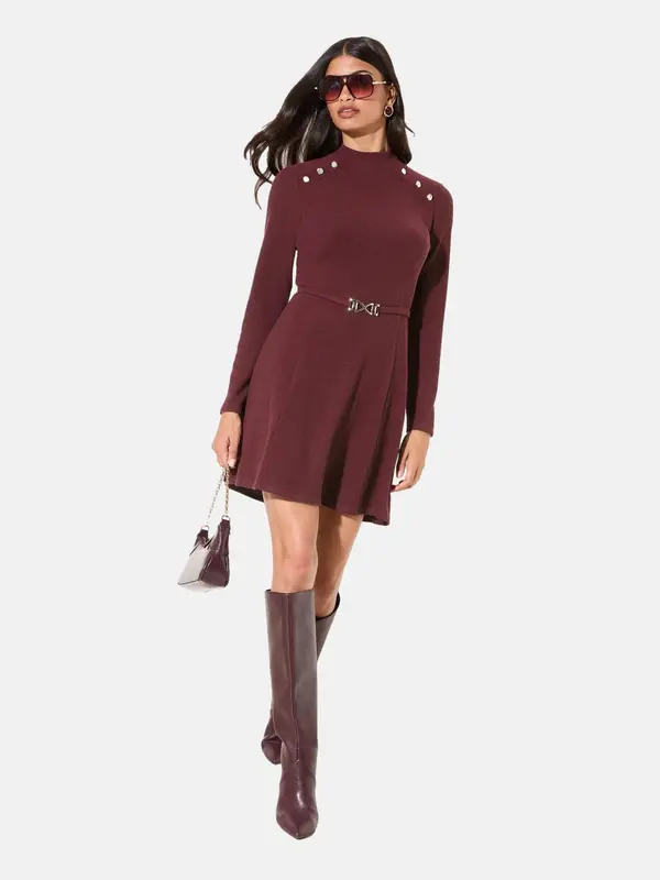 Friends Like These Friends Like These Haljina  burgund