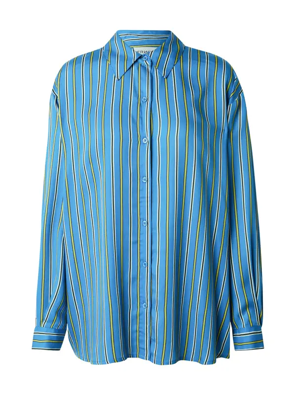 FRNCH PARIS FRNCH PARIS Bluza 'Carla'  nebesko plava / crna / bijela