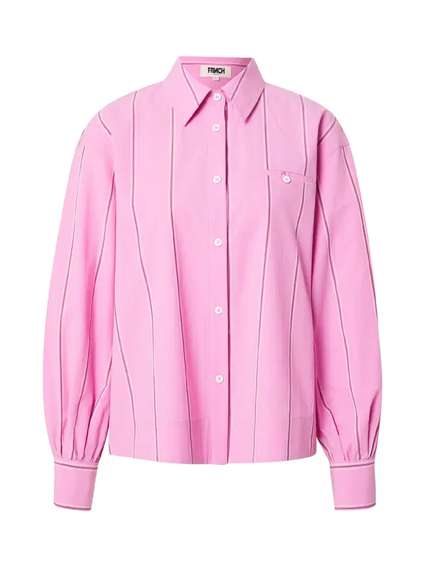 FRNCH PARIS FRNCH PARIS Bluza  svijetloroza / bordo / bijela