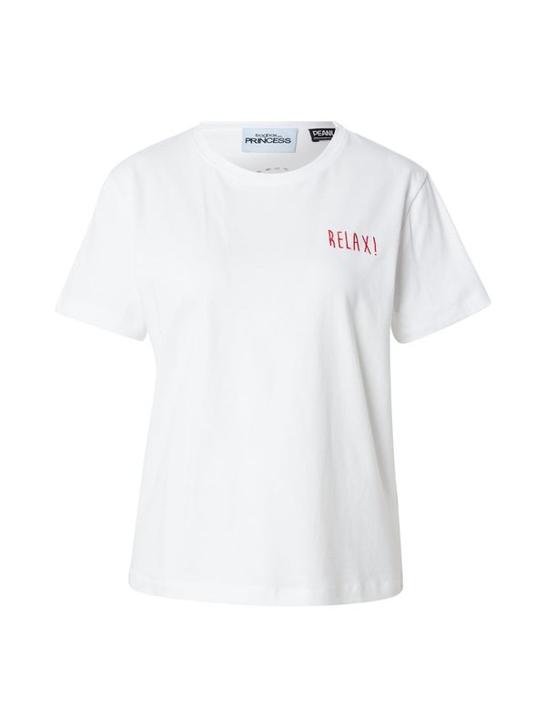 Frogbox Frogbox Majica 'Snoopy Relax'  svijetloplava / crvena / crna / bijela