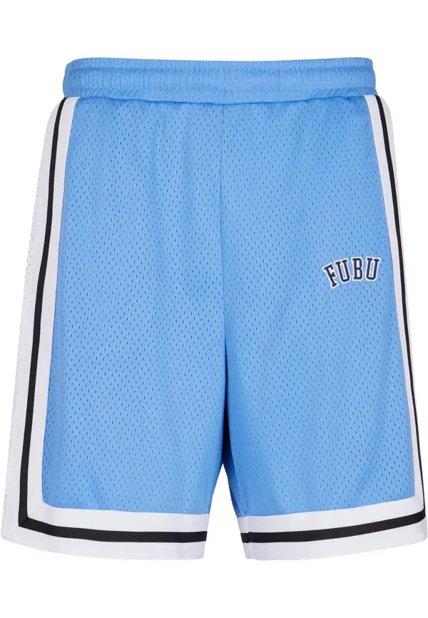 FUBU FUBU Hlače  svijetloplava / crna / bijela