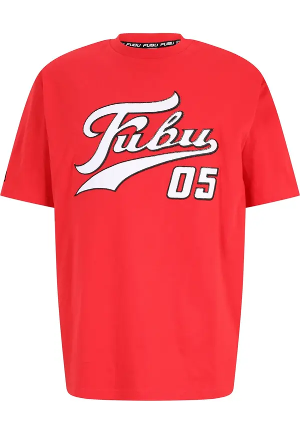 FUBU FUBU Majica  crvena / crna / bijela