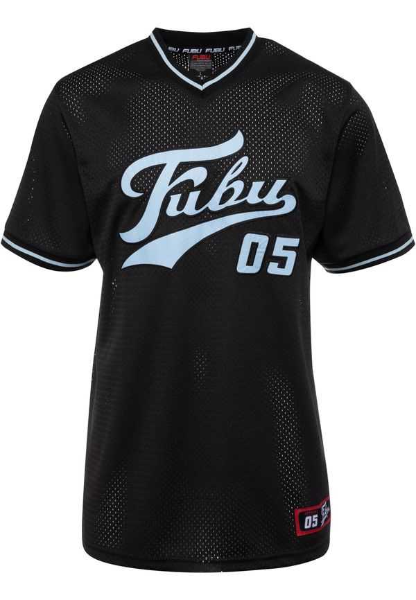 FUBU FUBU Majica 'Varsity'  svijetloplava / crna