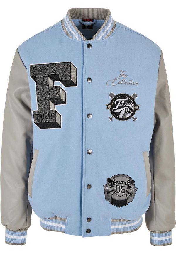 FUBU FUBU Prijelazna jakna  svijetloplava / siva / crna