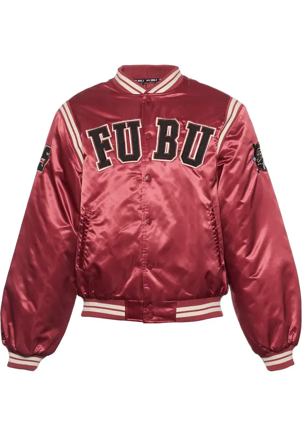 FUBU FUBU Prijelazna jakna  trešnja crvena / crna / bijela