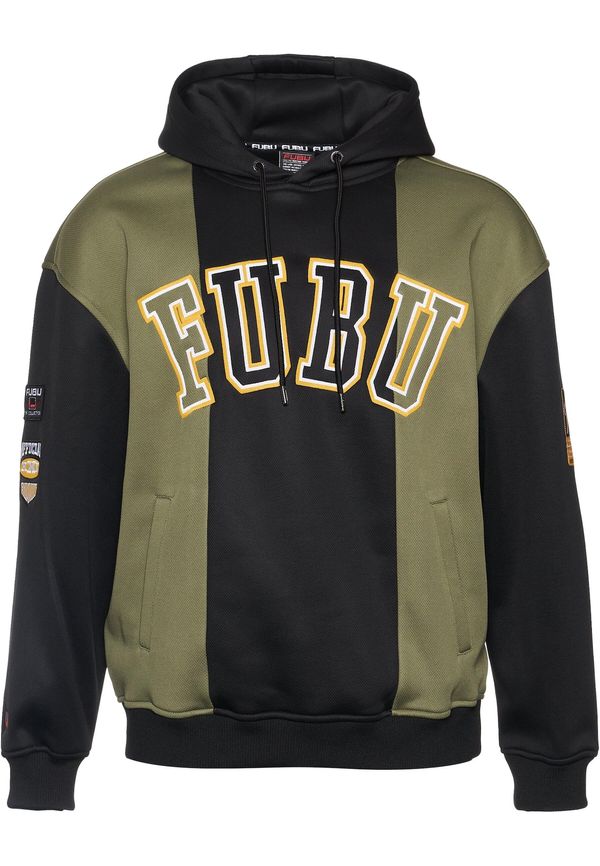 FUBU FUBU Sweater majica  žuta / maslinasta / crvena / crna