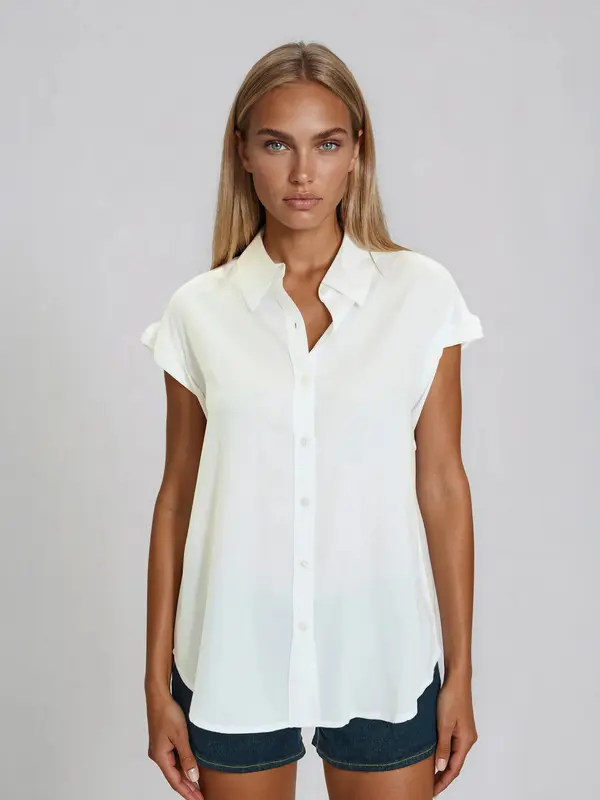 Funky Buddha Funky Buddha Bluza  bijela