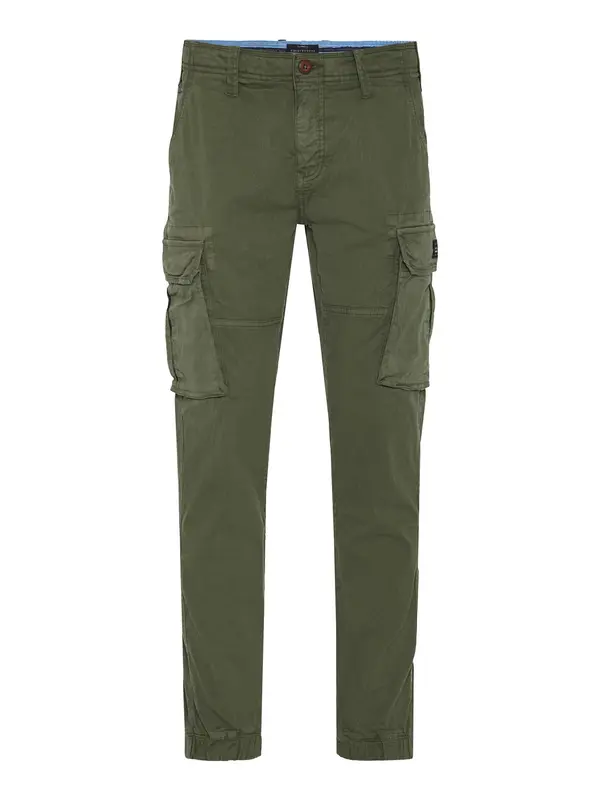 Funky Buddha Funky Buddha Cargo hlače  kivi zelena