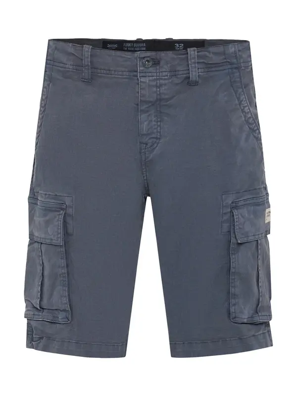 Funky Buddha Funky Buddha Cargo hlače  tamno plava