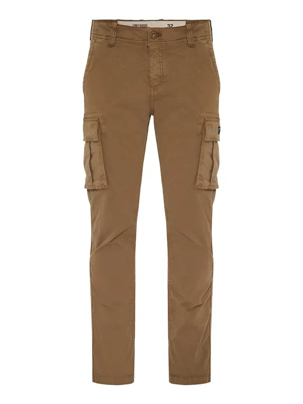 Funky Buddha Funky Buddha Cargo hlače  zeleno smeđa