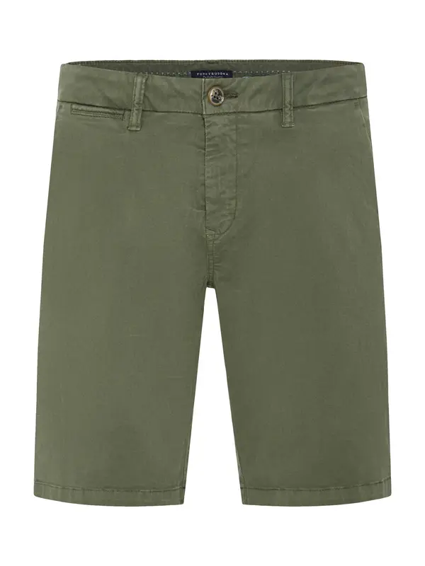 Funky Buddha Funky Buddha Chino hlače  tamno zelena