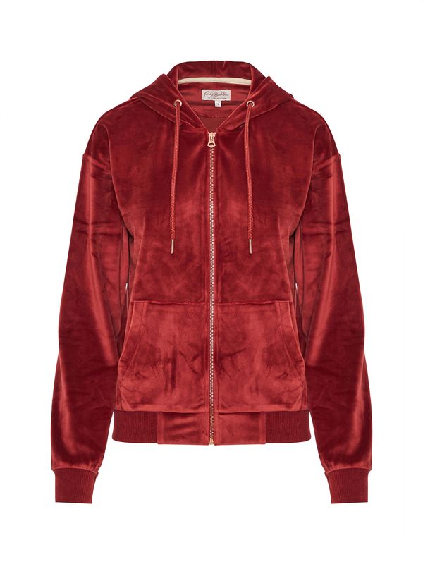 Funky Buddha Funky Buddha Gornji dio trenirke  hrđavo crvena