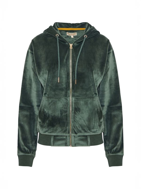 Funky Buddha Funky Buddha Gornji dio trenirke  tamno zelena