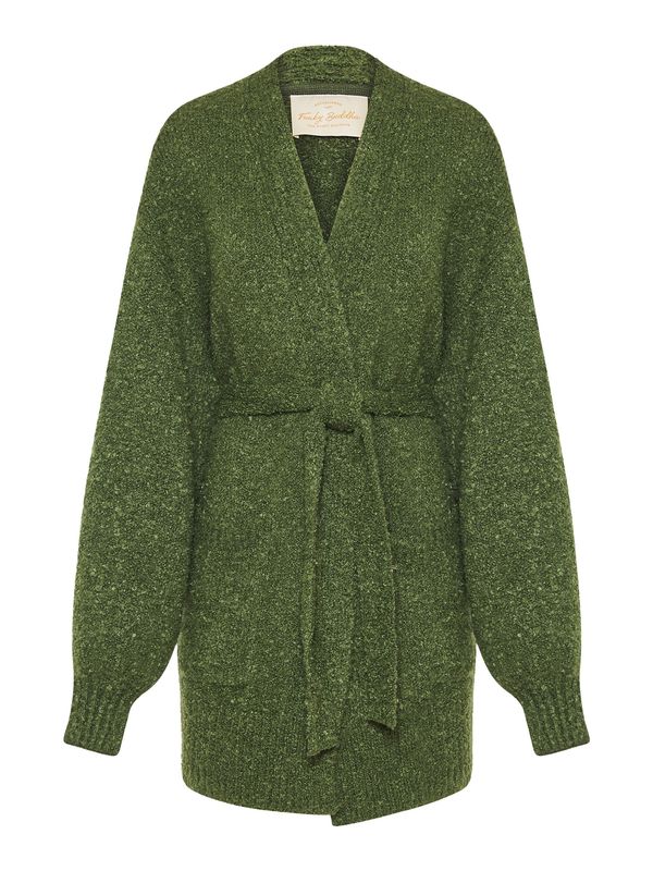 Funky Buddha Funky Buddha Kardigan  maslinasta