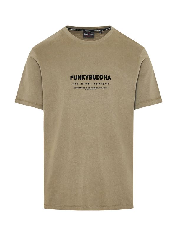 Funky Buddha Funky Buddha Majica  svijetlosiva