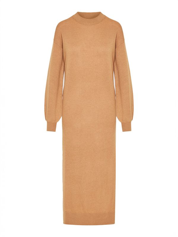 Funky Buddha Funky Buddha Pletena haljina  bež