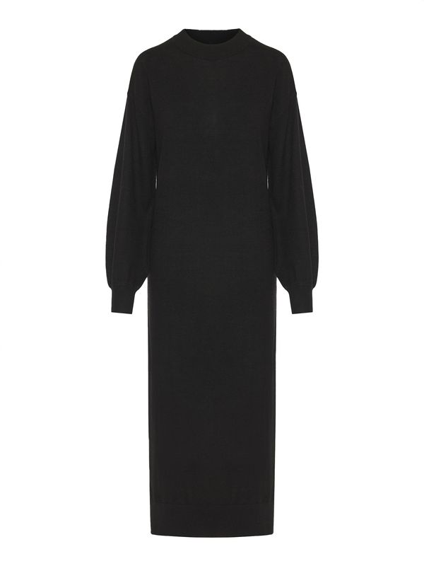 Funky Buddha Funky Buddha Pletena haljina  crna