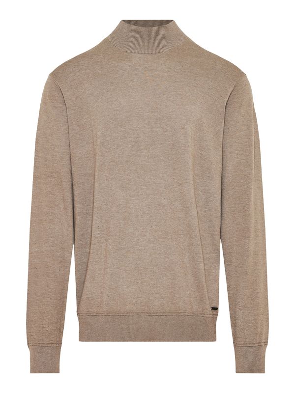 Funky Buddha Funky Buddha Pulover  bež melange