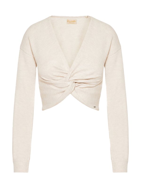 Funky Buddha Funky Buddha Pulover  ecru/prljavo bijela